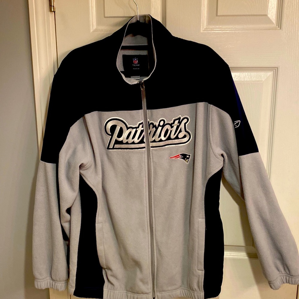New England Patriot Reebok Jacket on Great shapes almost New.